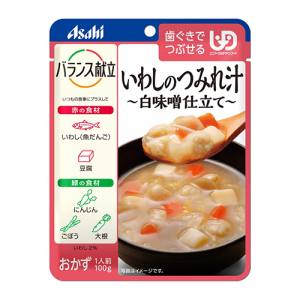 アサヒグループ食品 Asahi アサヒ バランス献立 いわしのつみれ汁 白味味噌仕立て 100g