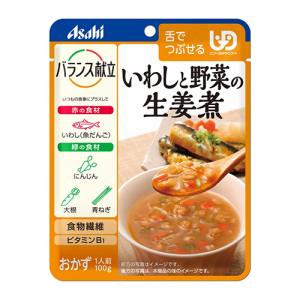 アサヒグループ食品 Asahi アサヒ バランス献立 いわしと野菜の生姜煮 100g