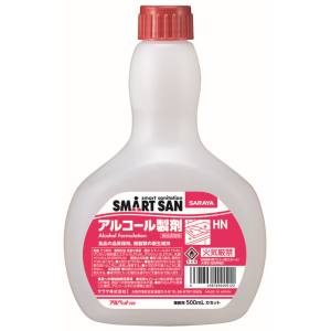 サラヤ SARAYA サラヤ アルペットHN 500ml カセット 詰め替え用 SMART SAN 40012