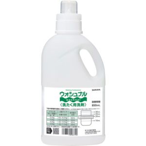 サラヤ SARAYA サラヤ 51782 ウォシュナル洗たく洗剤 詰替容器 850mL