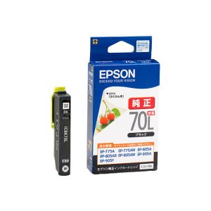 エプソン EPSON EP-905/805/775用インクカートリッジ Lサイズ ブラック