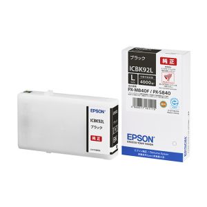 エプソン EPSON PX-M840F/PX-S840用インクカートリッジ ブラック Lサイズ(約4000ページ印刷可能)