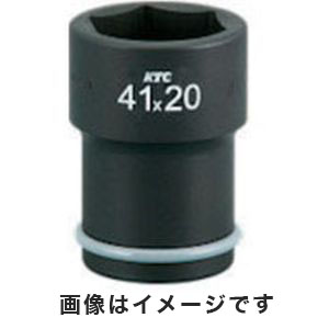 KTC 京都機械工具 KTC ABP6-4121TP 19.0sq. インパクトレンチ用ホイールナットコンビソケット 薄肉 41×21mm