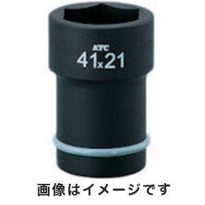 KTC 京都機械工具 KTC ABP8-4121TP 25.4sq. インパクトレンチ用ホ イールナットコンビソケット 薄肉 41×21mm