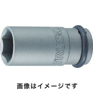 トラスコ TRUSCO トラスコ インパクト用ロングソケット 差込角9.5対辺8mm T3-08AL