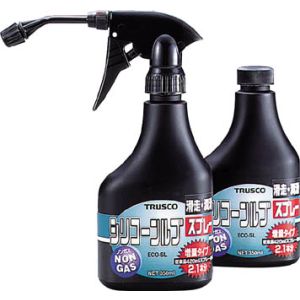 トラスコ TRUSCO トラスコ αシリコンルブノンガスタイプ 替ボトル 350ml 1本 ECO-SL-C