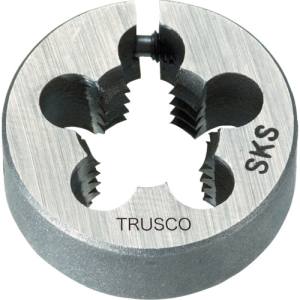 トラスコ TRUSCO トラスコ T25D-5/16UNC18 丸ダイス 25径 ユニファイねじ 5/16UNC18 (SKS) TRUSCO