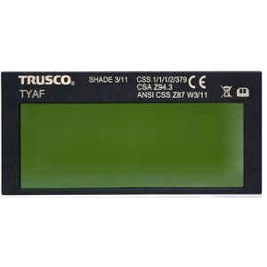 トラスコ TRUSCO トラスコ TYAF 手持ち面用自動遮光フィルタ 11 TRUSCO メーカー直送 代引不可 沖縄離島不可
