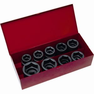 トラスコ中山 TRUSCO インパクト用ソケット9個組セット 差込角19.0mm T6-9SET メーカー直送 代引不可 北海道・沖縄・離島不可