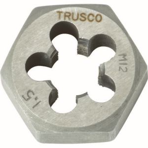 トラスコ TRUSCO トラスコ TD6-12X1.5 六角サラエナットダイス 細目 M12×1.5 TRUSCO