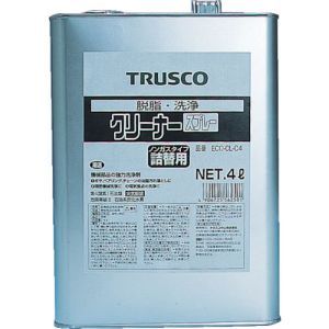 トラスコ中山 TRUSCO αクリーナー 4L ECO-CL-C4