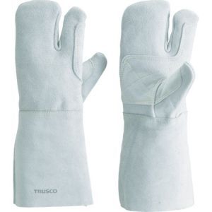 トラスコ TRUSCO トラスコ KEVY-T3 ケブラー 糸使用溶接手袋 3本指 裏綿付 TRUSCO