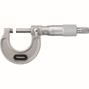 トラスコ TRUSCO トラスコ TMC-0025 標準外側マイクロメータ 測定範囲0～25mm TRUSCO