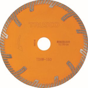 トラスコ中山 TRUSCO ダイヤモンドカッタープロテクトウエーブ 150×2.2T×22 TDHW-150 メーカー直送 代引不可
