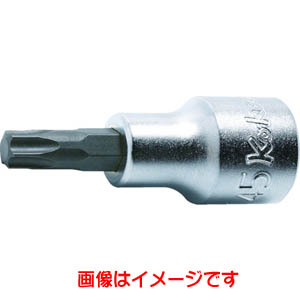 コーケン Ko-ken コーケン 4025.60-T80 1/2 12.7mm SQ. トルクスビットソケット 全長60mm T80