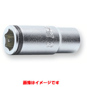 コーケン Ko-ken コーケン 2350X-14 1/4 6.35mm SQ.ナットグリップセミディープソケット 14mm