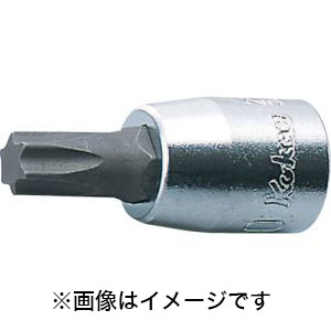 コーケン Ko-ken コーケン 2025.28-T8 6.35mm差込 トルクスビットソケット 全長28mm T8