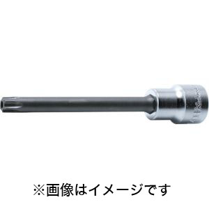 コーケン Ko-ken コーケン 3025.100R-T20H 9.5mm差込 イジリ止めトルクスビットソケット全長100mmT20H