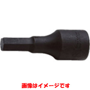 コーケン Ko-ken コーケン 3012M.52-4 3/8 9.5mm SQ. ヘックスビットソケット 全長52mm 4mm