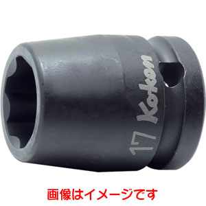 コーケン Ko-ken コーケン 14410M-15 1/2 12.7mm SQ. インパクトサーフェイスソケット 15mm