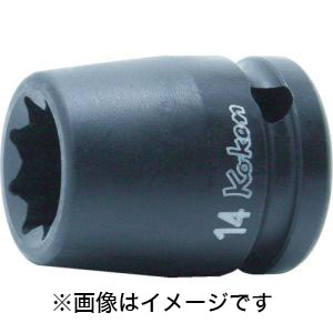 コーケン Ko-ken コーケン 14415M-16 1/2 12.7mm SQ. インパクト2重4角ソケット 16mm