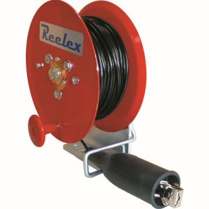 中発販売 リーレックス Reelex Reelex ER-435M アースリール 0.75SQ×35m 50Aアースクリップ付 リーレックス