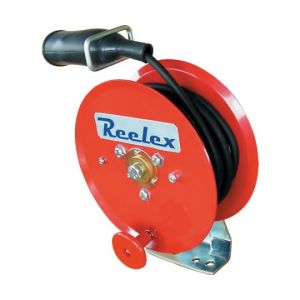 中発販売 リーレックス Reelex Reelex ER-7210M 手動巻アースリール 2.0SQ×10m 50Aアースクリップ付中発販売 リーレックス