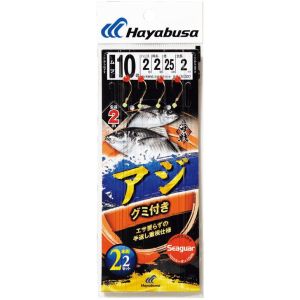 ハヤブサ HAYABUSA ハヤブサ SE337-11-3 アジ シーガー 2本鈎2セット