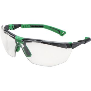 ユニベット ユニベット 5X1.03.00.00 一眼型保護メガネ 5X1 メタルグレー×グリーン 防曇コーティング付