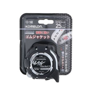 コメロン KOMELON コメロン KM-C31NJ 2555 マグジャケット2 シルバー25 5.5m  KOMELON コンベックス メジャー 巻尺