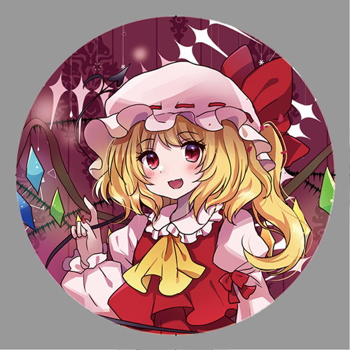 ぱいそんきっど 東方project「フランドール スカーレット11-2」ビッグ缶バッジ