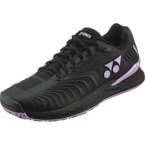 ヨネックス YONEX ヨネックス テニス シューズ オールコート用 パワークッション エクリプション4 AC SHTE4MAC ブラック×パープル 537 23.5
